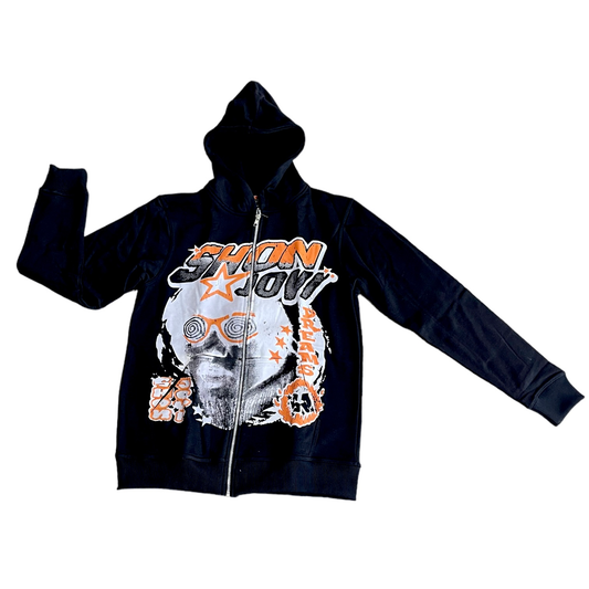 Shon Jovi Zip-Up Jacket (Black)