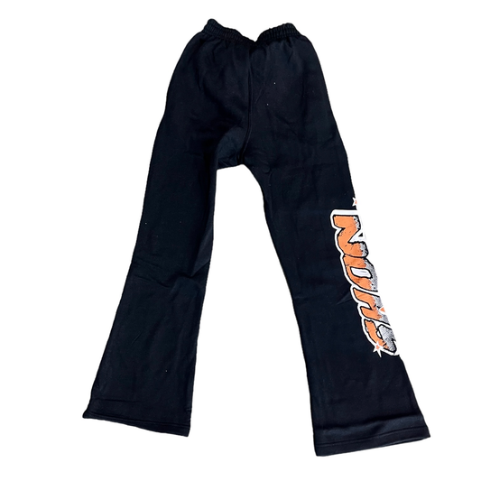 Shon Jovi Stacked Sweatpant (Black)